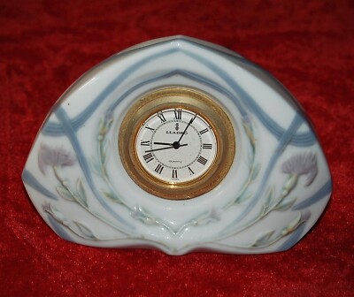 LLADRO Porcelain SEGOVIA CLOCK Small Var. In Original Box! 1980's