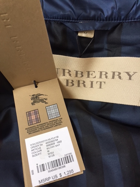 Burberry Brit Balesdean 3-in-1 Belted Down Jacket Coat Parka size M / NEW $1295. image 6