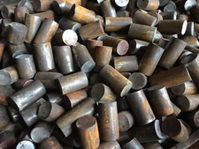 1 3/4" 1.75" Round 4130 Steel Alloy Rolled Bars Billets (5) 4"-5" Lengths H&L