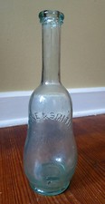 c 1860's CONE & SMITH UNUSUAL SHAPE BOTTLE NEW YORK CRUDE RARE