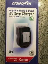 NEW DigiPower Digital Camera DSLR Battery Charger For Canon (QC-500CN)