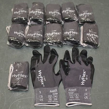 (12 Pairs) Ansell HyFlex Nitrile Coated Nylon Gloves 11-840, Size 5 / XXS / 2XS