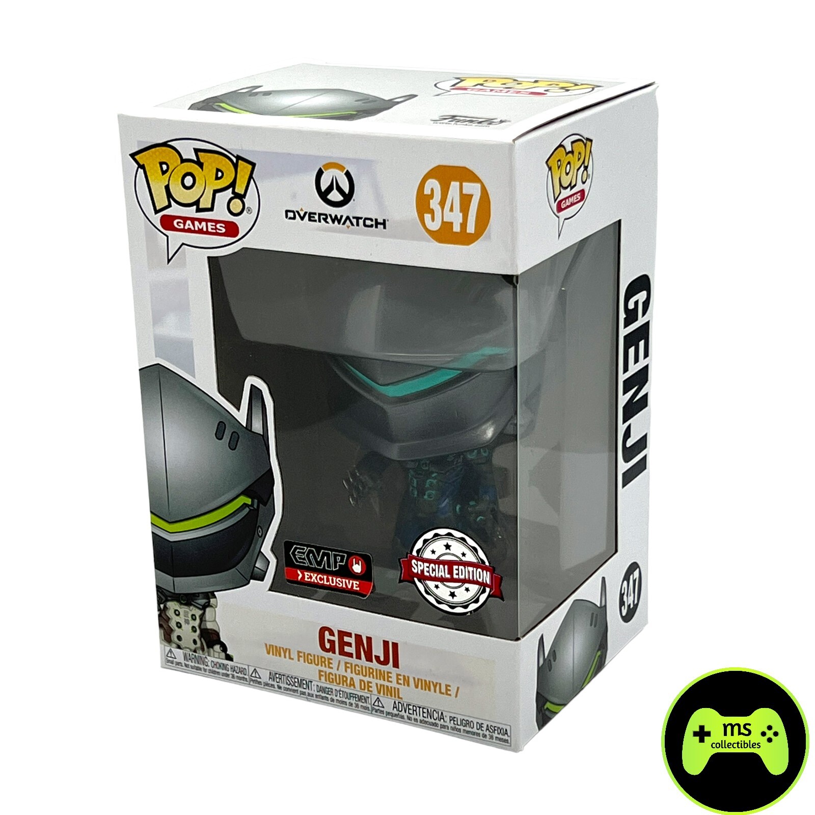 Funko Pop! Juegos Genji #347 Emp Edición Especial Exclusiva Nuevo &Amp; Ovp