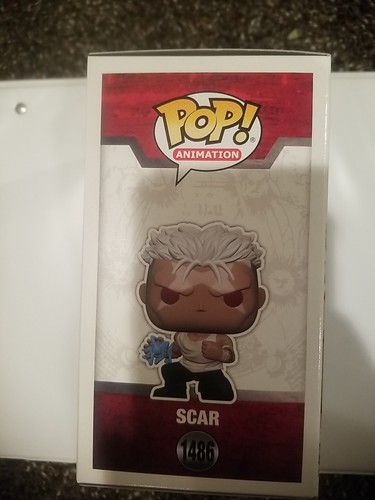 Funko POP! Scar Full Metal Alchemist Brotherhood #1486 Entertainment Earth Exclu - Imagen 4 de 6