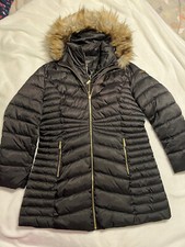 Laundry Winter Coat - Knee Length - Black Size Xl - Vg Euc