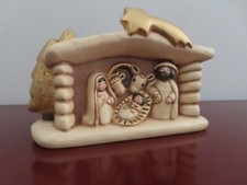 thun presepe krippe oro e bianco, condizioni ottime