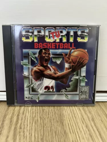 TV Sports Basketball Turbo Grafx 16 Turbo Express PCE