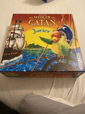 Brettspiel,Kinder,Die Siedler Von Catan Junior,gebraucht,Vintage,Komplett,Kosmos - Bild 1 von 4