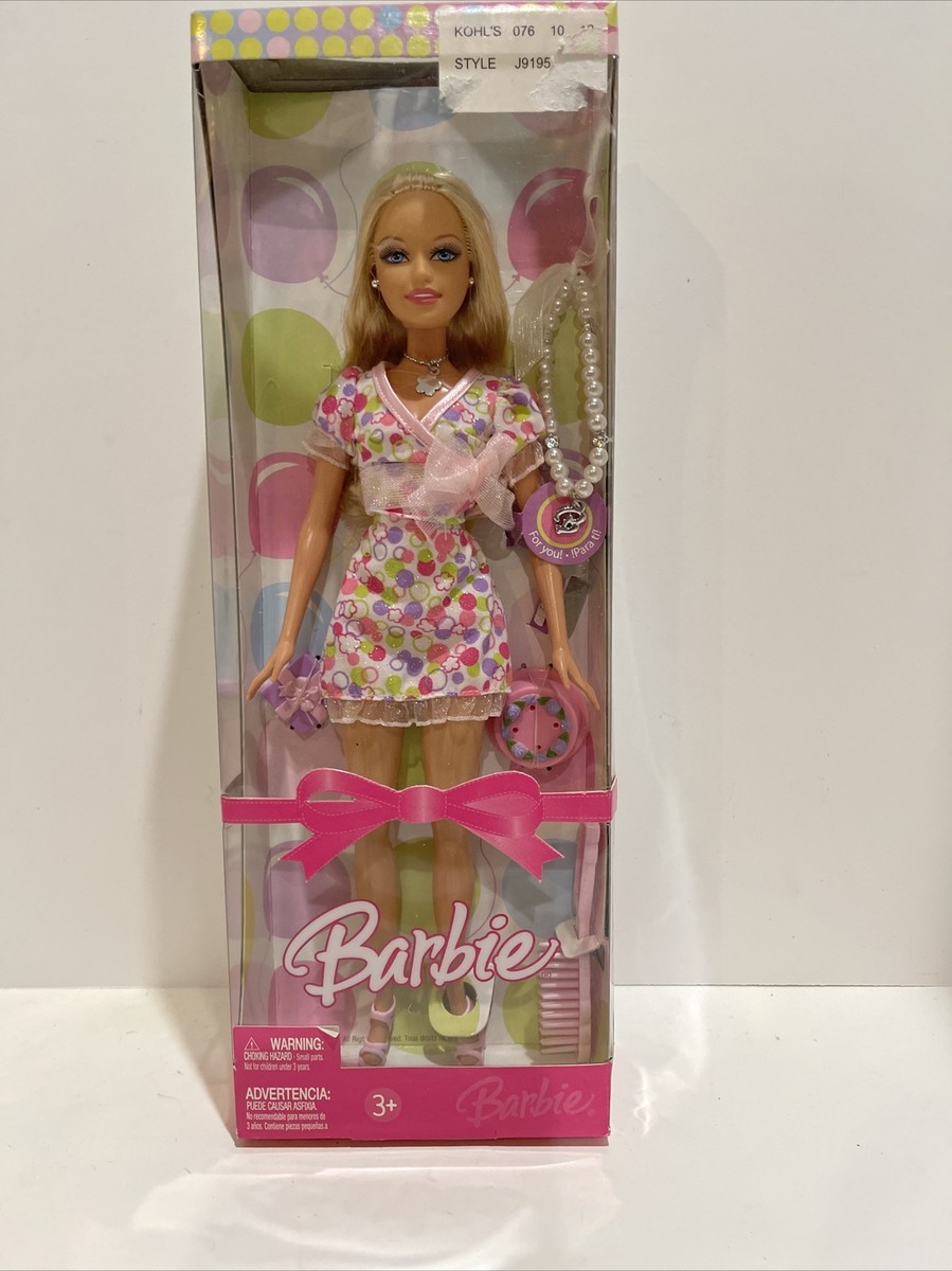 2006 Barbie It's Your Birthday Doll Mattel #J9195 - NEW 2006 Barbie It's Your Birthday Doll Mattel #J9195 - NEW