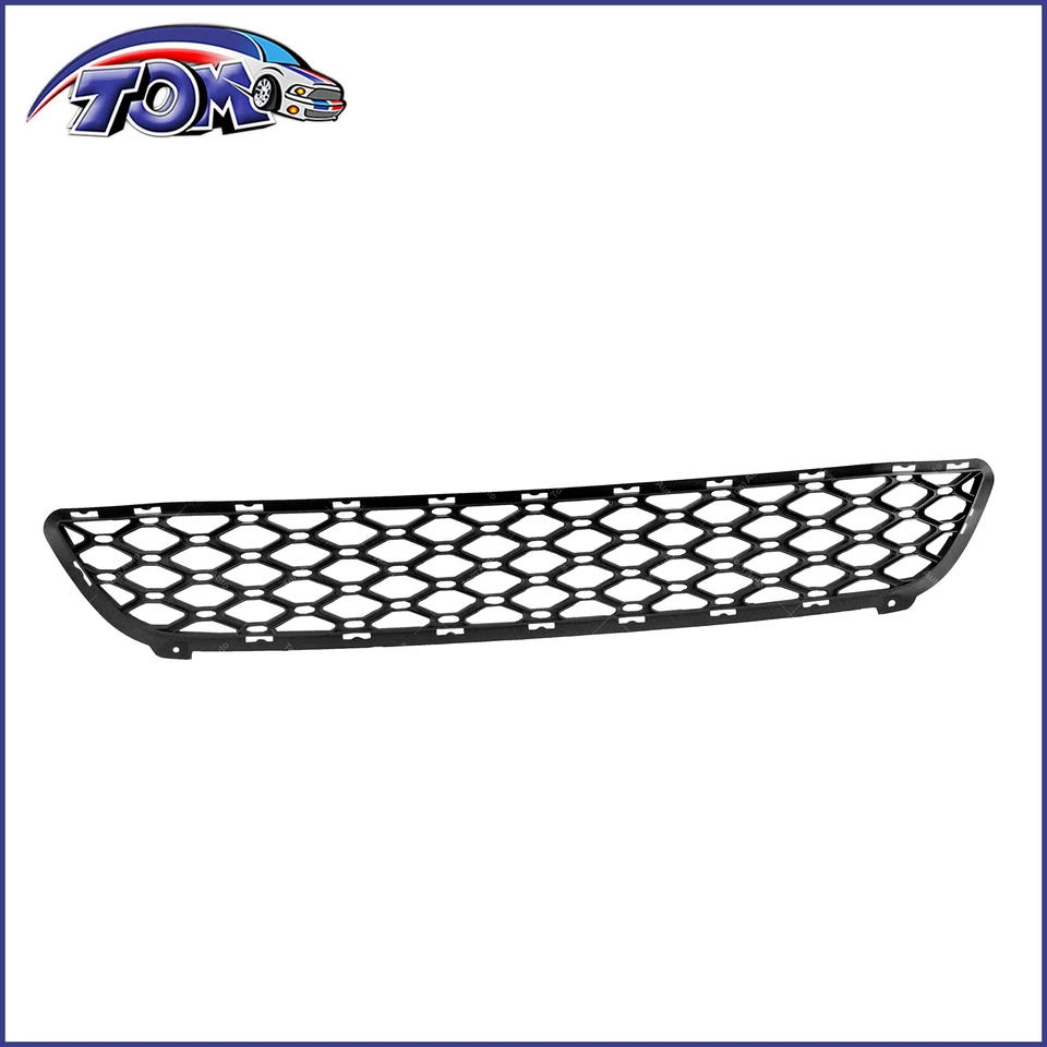 Rejilla de parachoques central de plástico gris texturizado para Kia Rio Rio5 2010-2011 1,6 L I4 Foto 4 de 4