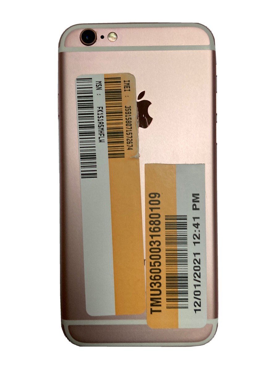 バブルラビット　iPhone 6s Rose Gold 16 GB Refurbished Apple iPhone 6S (Rose Gold, 16GB) - (Unlocked