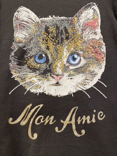 Next Direct UK - 5/6 Years Cat Mon Amie - My Friend Long Sleeve T-Shirt NWT - Picture 2 of 4