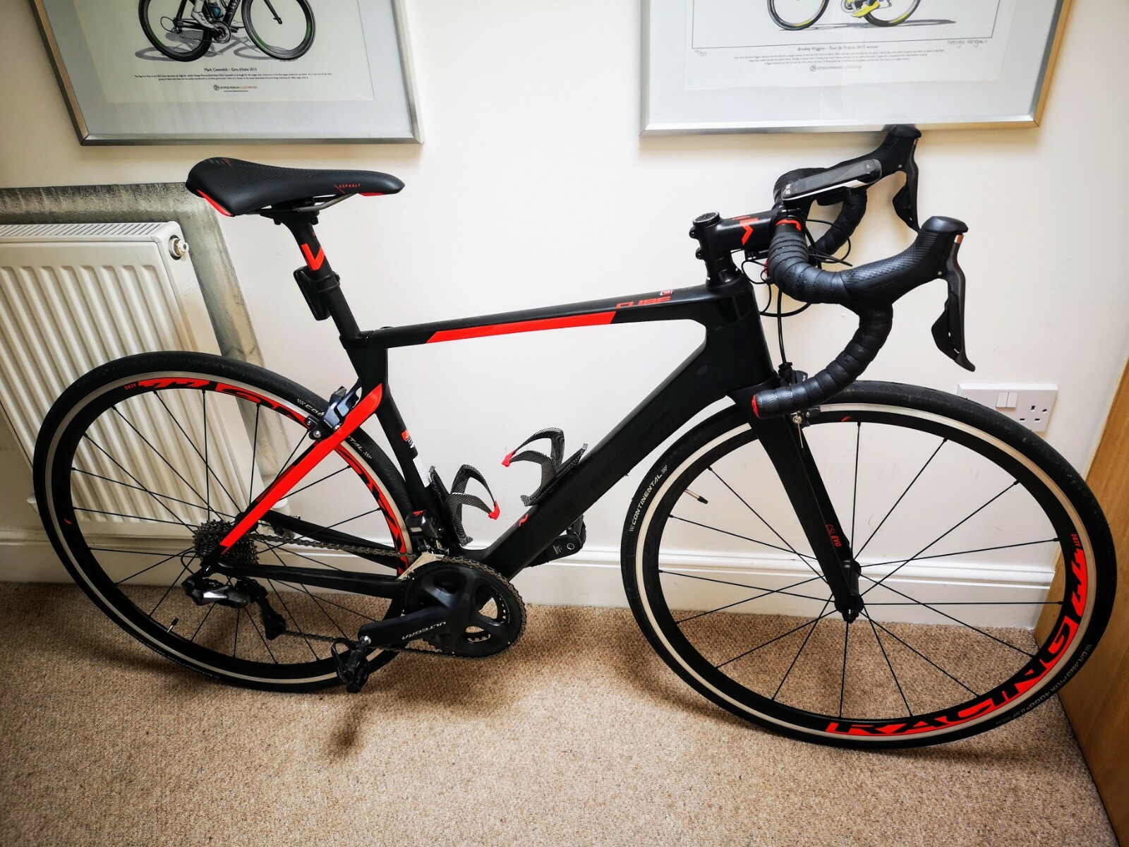 blue prosecco ex ultegra carbon gravel bike