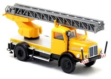 Brekina 71728 IFA S 4000 - 1 H3A DL 25 Drehleiter kommunal gelb LKW 1:87 H0
