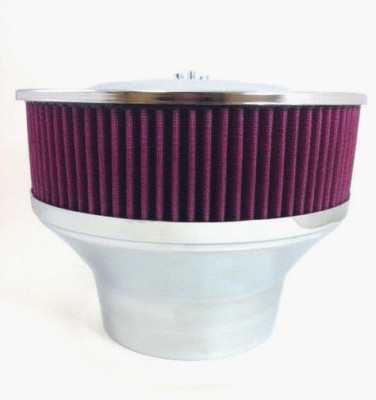 Velocity Stack Air Cleaner 9'' Washable Element 5 1/8'' Neck & 4 1/4'' Adapter