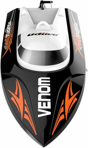 Udirc RC Boat Electric Remote Control High Speed 25km/h RC Racing Boat Toy Gifts - Picture 7 of 13
