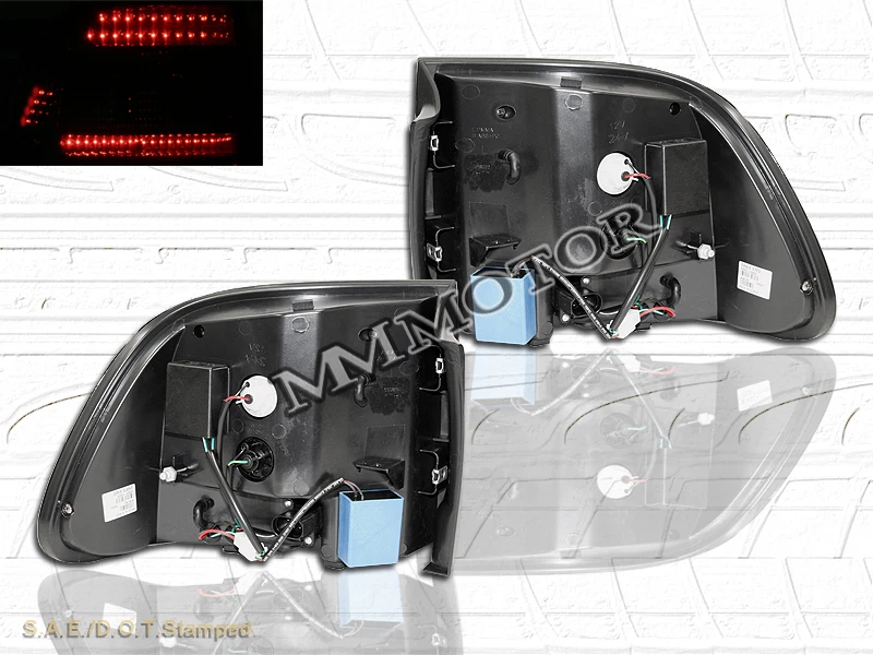 PORSCHE CAYENNE S/TURBO LENTE DE HUMO 2003-2006 L.E.D. LUCES TRASERAS 03 04 05 06 Foto 2 de 2