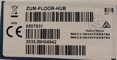 Crestron ZUM-FLOOR-HUB Light Control System
