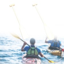 Gaying ergonomico comodo paddle in canoa in legno per kayak sport acquatico