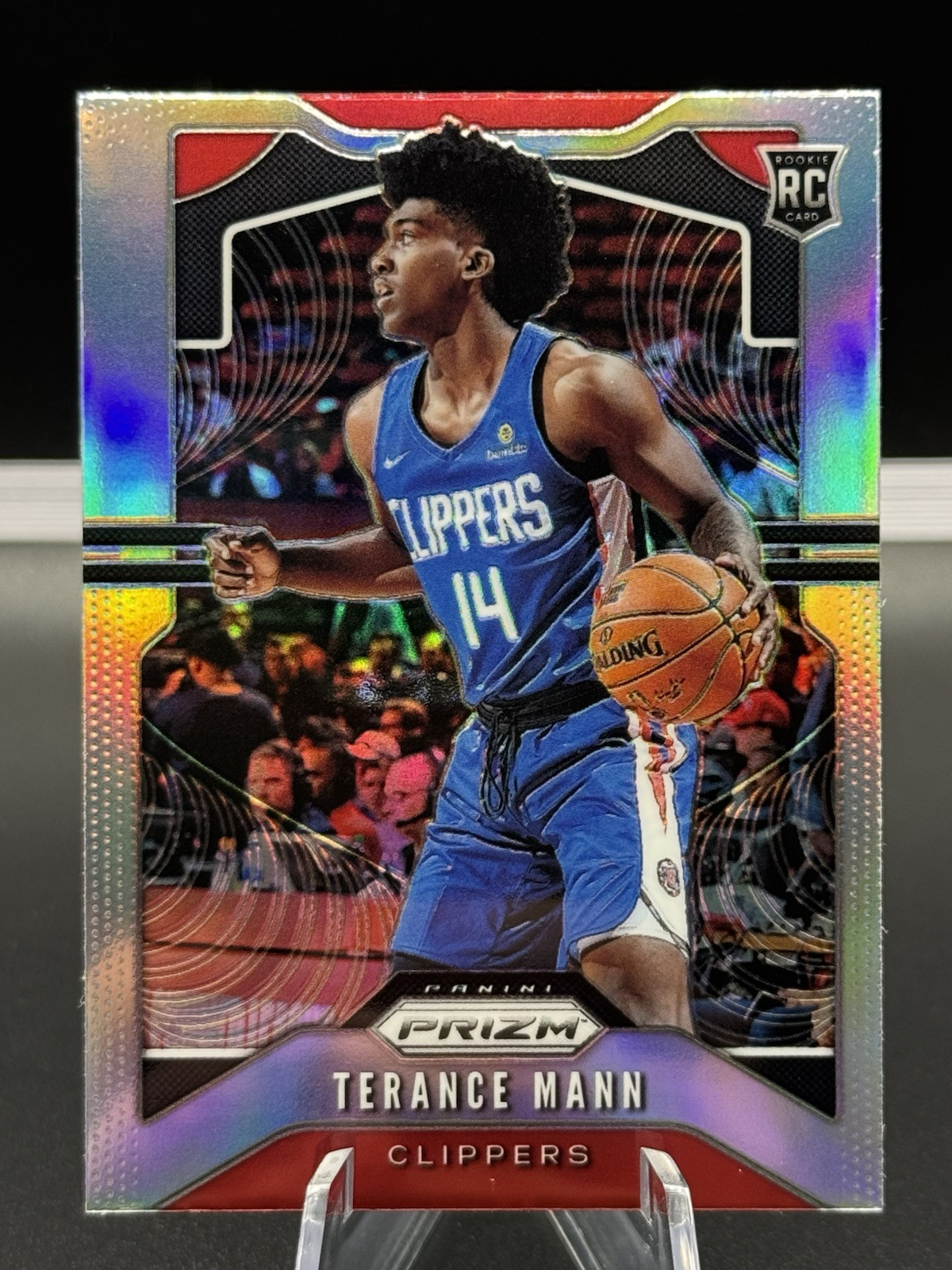 2019-20 Panini Prizm Terance Mann #296 Silver Prizm Rookie Basketball Card (RC)