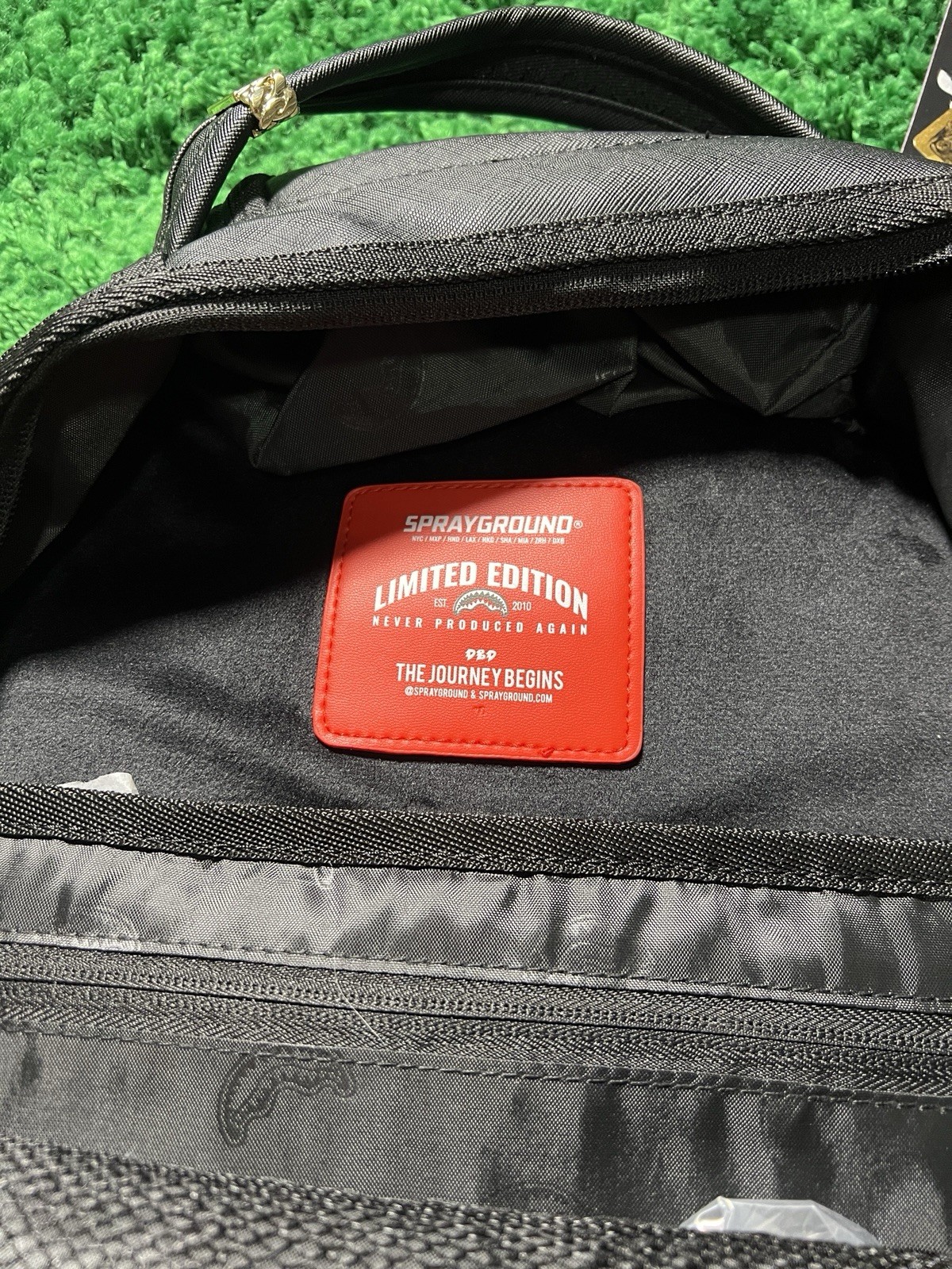 Sprayground Shark Central Sharkcode Backpack BRAND NEW