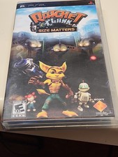 Ratchet & Clank: Size Matters (Sony PSP, 2007) Complete CIB Tested