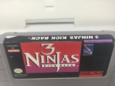 3 Ninjas Kick Back (Super Nintendo Entertainment System, 1994) for