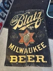 VERY OLD Vintage VAL BLATZ  MILWAUKEE BEER SIGN Man Cave Bar Decor Collectible