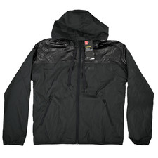 Under Armour Women's Small UA Storm Unstoppable Woven Full Zip Jacket Black NWT