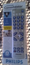 Philips Universal Remote Control 4 Device TV VCR DVD Cable Big Button New Sealed