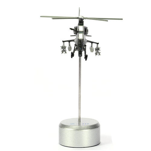 1/100 Chinese Armed WZ-10 Helicopter Model Military Aircraft Scene Craft Display - Afbeelding 8 van 12
