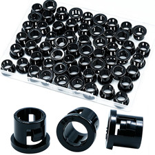 60Pcs 1/2Inch/ Plastic Grommets, Wire Grommet Cable Hole Grommets Snap