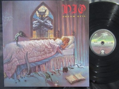 DIO Dream Evil / LP Netherlands 1987 PHONOGRAM VERTIGO 832530-1