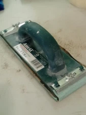 Anvil Hand Sander - 9" x 3 1/4" - Spring LoadedClamps - Aluminum Blade