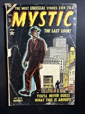 MYSTIC #31 1954 Golden Age Comic Book Pre Code Horror Atlas Fair *A13