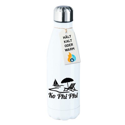 Edelstahl-Trinkflasche Ko Phi Phi Inselmotiv Thailand Geschenkidee Ko Phi Phi Ge