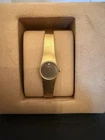 Seiko Watch Women 19mm Brown Dial Gold Tone Round 1400-0149 Vintage working 7”