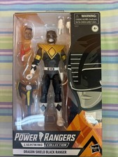 Mighty Morphin Power Rangers Lightning Collection Dragon Shield Black Ranger NEW