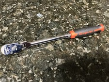 Snap-on Tools Usa New 38 Drive Orange Flex 100 Tooth Ratchet Fhlfd100