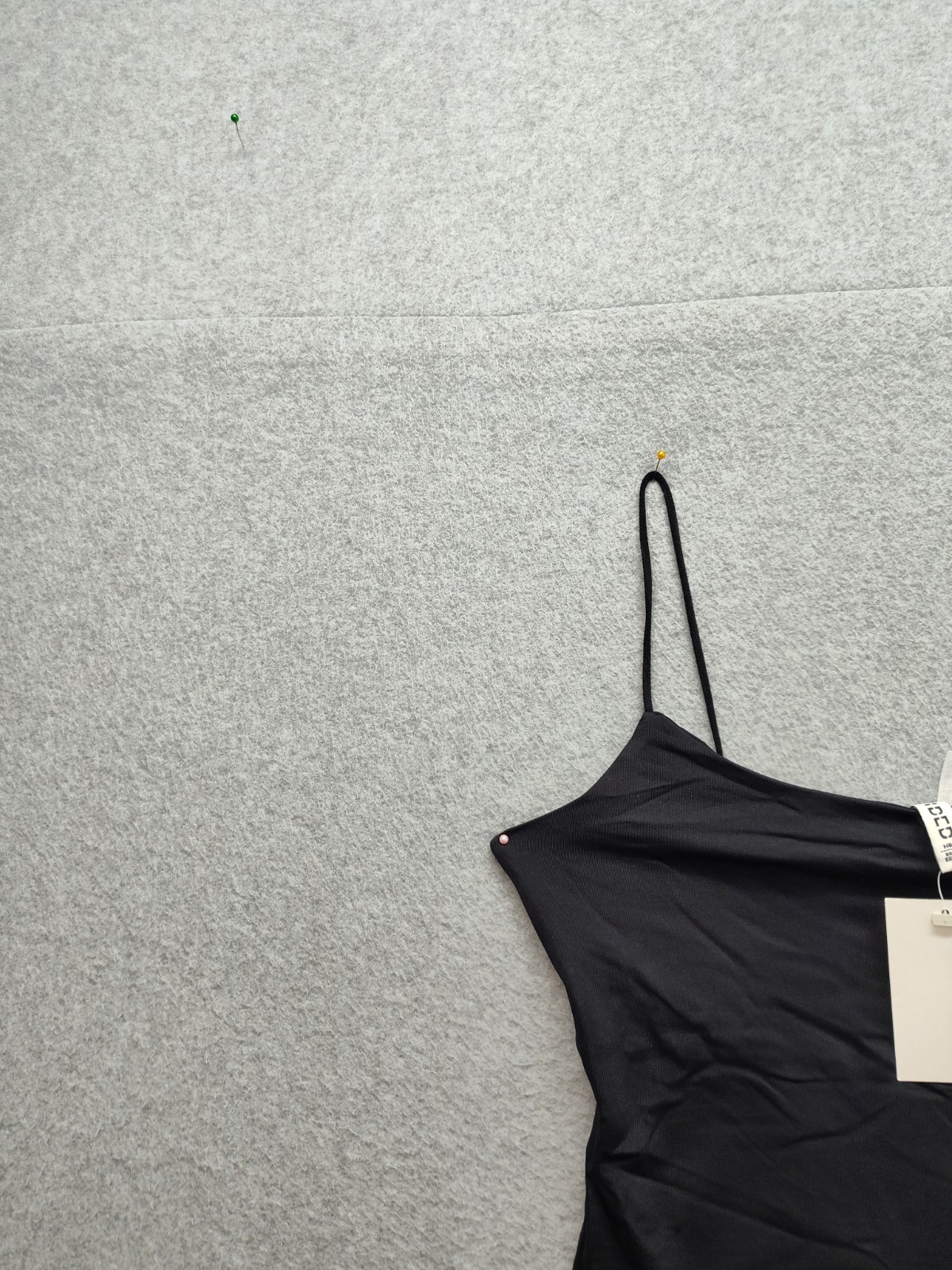 Divided Women Bodysuit S Black Sleeveless One Piece Spaghetti Strap Basic Casual image 2