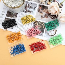 Bunte runde Push Pins Dekorative Rei&szlig;zwecken Korkwand N&auml;gel Set