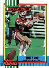 1990 Topps Jerry Rice #8 card