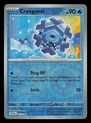 Cryogonal 027/086 Black Bolt Reverse Holo Uncommon