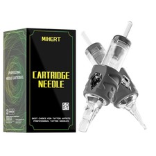 50Pcs Tattoo Cartridge Needles, Professional Assorted Kit  12 Standard - Mi...