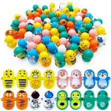 XIPEGPA 70PCS Mini Tumbler Toys Animal Toy Party Favors for Boys Girls...