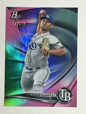 2022 Bowman Platinum Top Prospects Colby White #TOP-94 Pink /199 (RC)