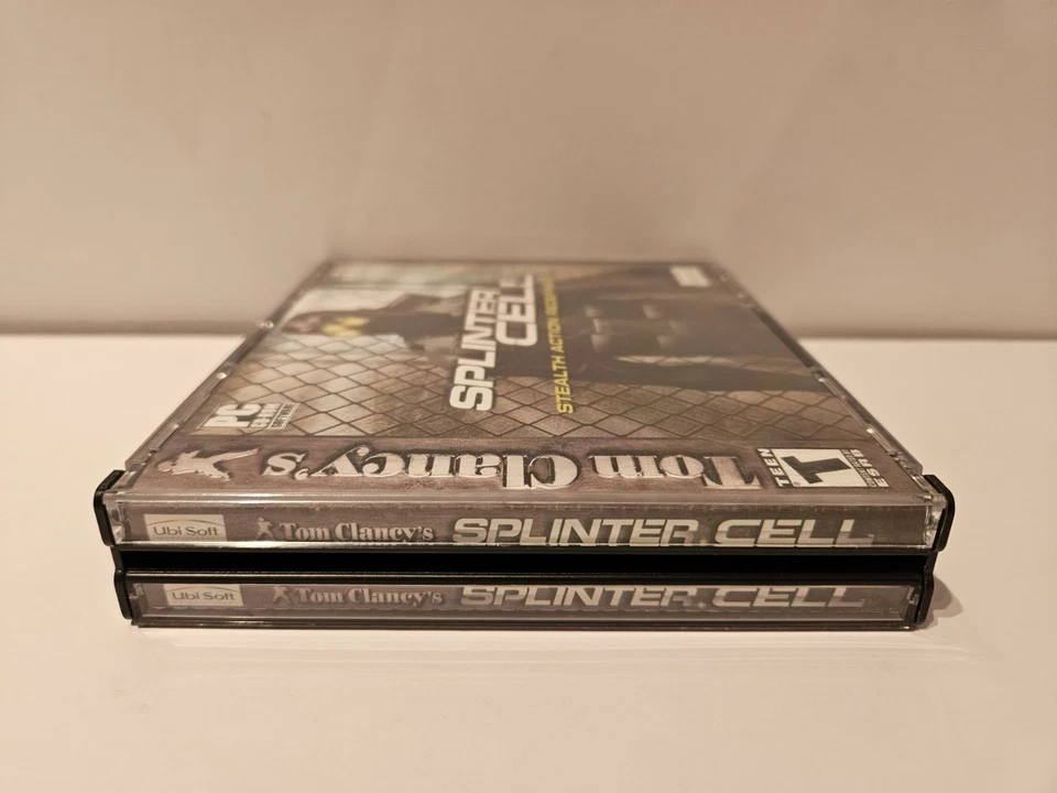 Tom Clancy's Splinter Cell PC CD-Rom Game 3 Disc Set Vintage 2002 Ubi Soft - Image 3 of 4