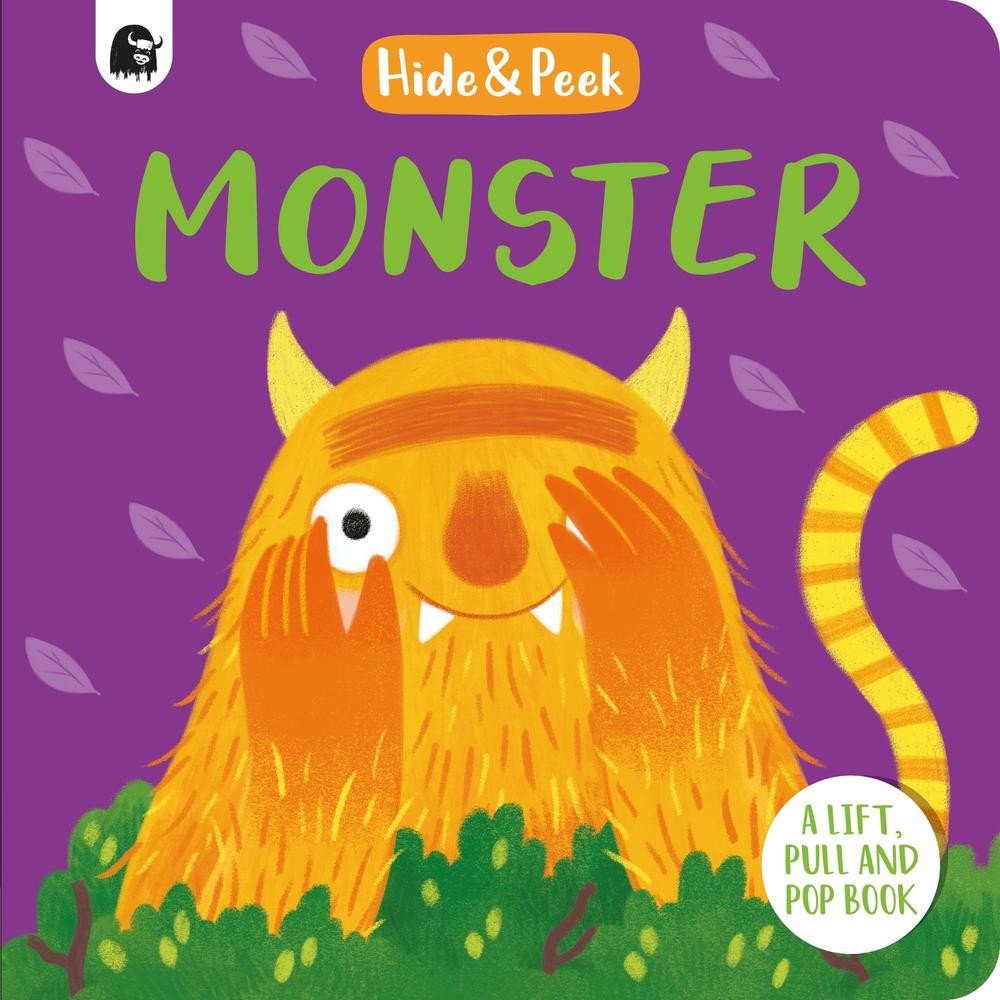 Monster: A lift, pull and pop book by Lucy Semple Board Book Book