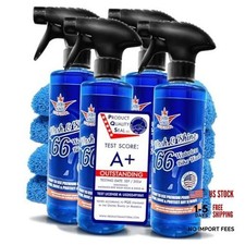 Motorcycle Cleaner Wash Shine 66 WATERLESS Motorcycle Wash with Ultra Shine