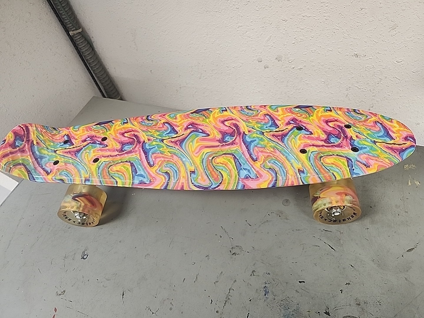 22 Inch Mini Cruiser Retro Penny Board Multicolor
